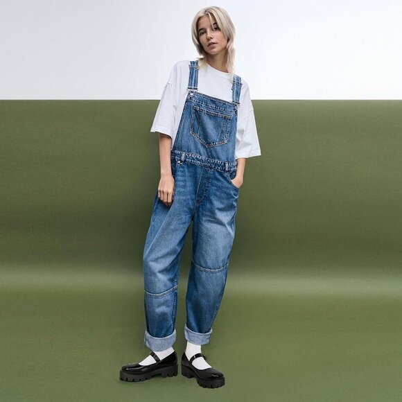 Women Chunky Mary Jane Platform Shoes Patent Leather Rubber Sole Size 6 - Picture 6 of 7